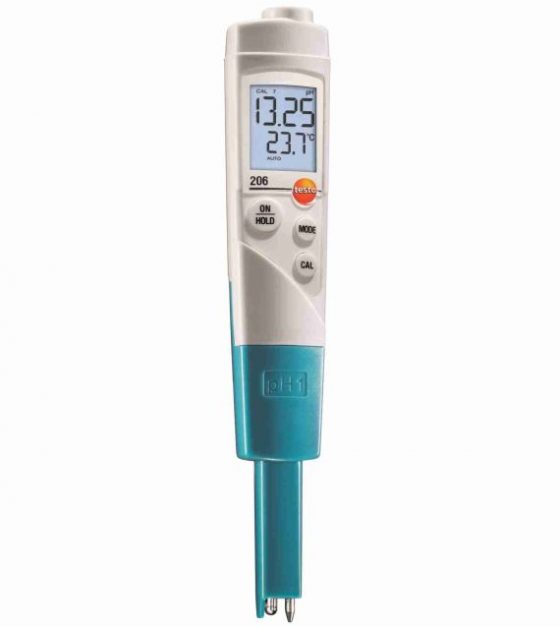 Πεχάμετρο Υγρών TESTO 206 ph1