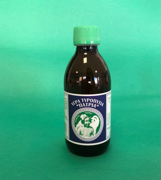 ΠΑΤΡΙΑ υγρή ΠΡΑΣΙΝΗ ΕΤΙΚΕΤΑ 250gr